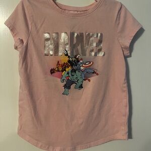 ❤️3/$10 Jumping Beans Pink Short Sleeve Tees Marvel Collection